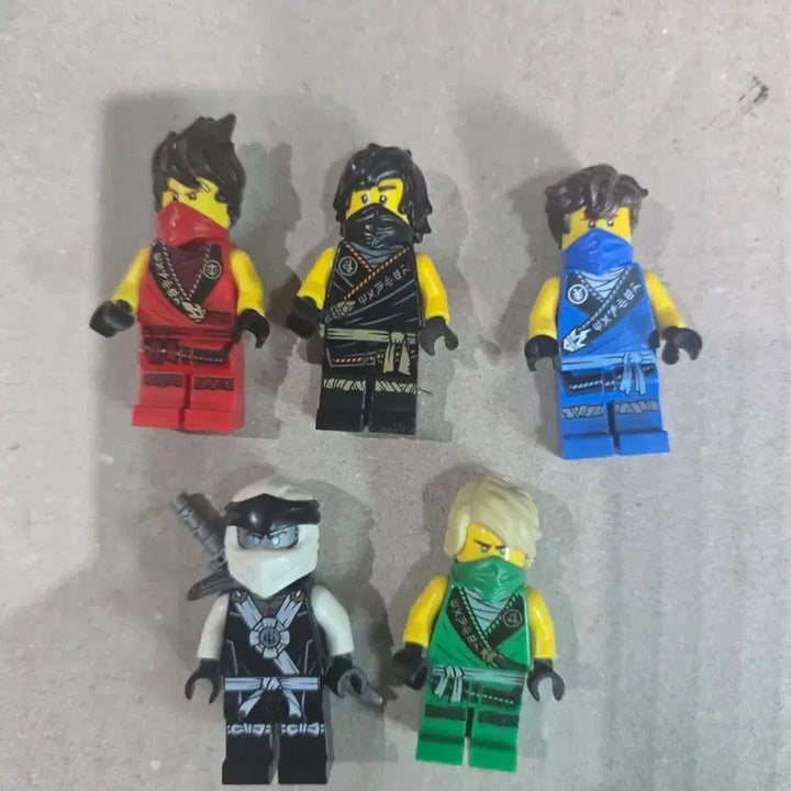 [BUNJANG] LEGO Ninjago 5-Figure Set / 레고 닌자고 피규어 5종 세트