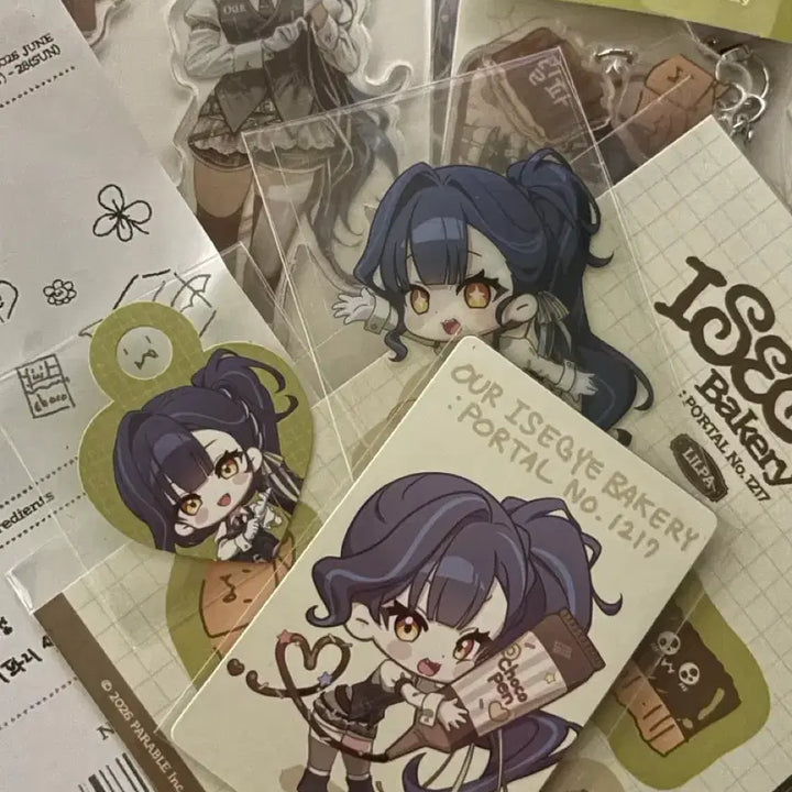 [BUNJANG] Isegye Idol Lilpa Our Bakery Bundle Set / 이세계아이돌 이세돌 릴파 아우어베이커리 특전 풀세트 판매