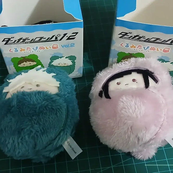 [BUNJANG] Danganronpa Komaeda / Mikan Tapestry Plush Bundle / (급전) 슈퍼단간론파 슈단 코마에다 / 미캉 타피누이 일괄