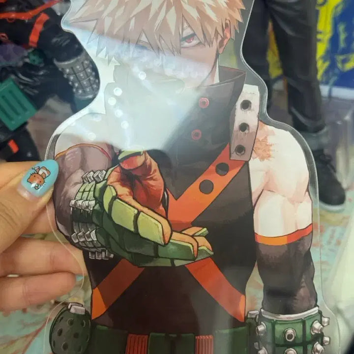 [BUNJANG] My Hero Academia Bakugo Mega Acrylic Stand (Unsealed) / 히로아카 나히아 바쿠고 메가 아크릴 (개봉)