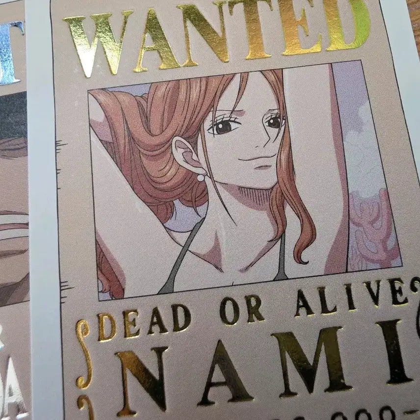 [BUNJANG] Baekdabang One Piece Wanted Posters Set / 빽다방 원피스 수배서 세트
