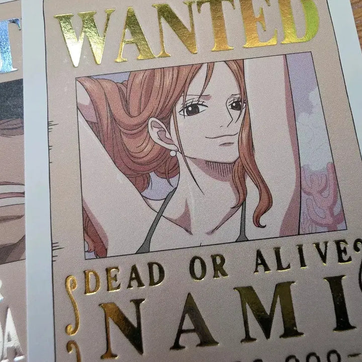 [BUNJANG] Baekdabang One Piece Wanted Posters Set / 빽다방 원피스 수배서 세트