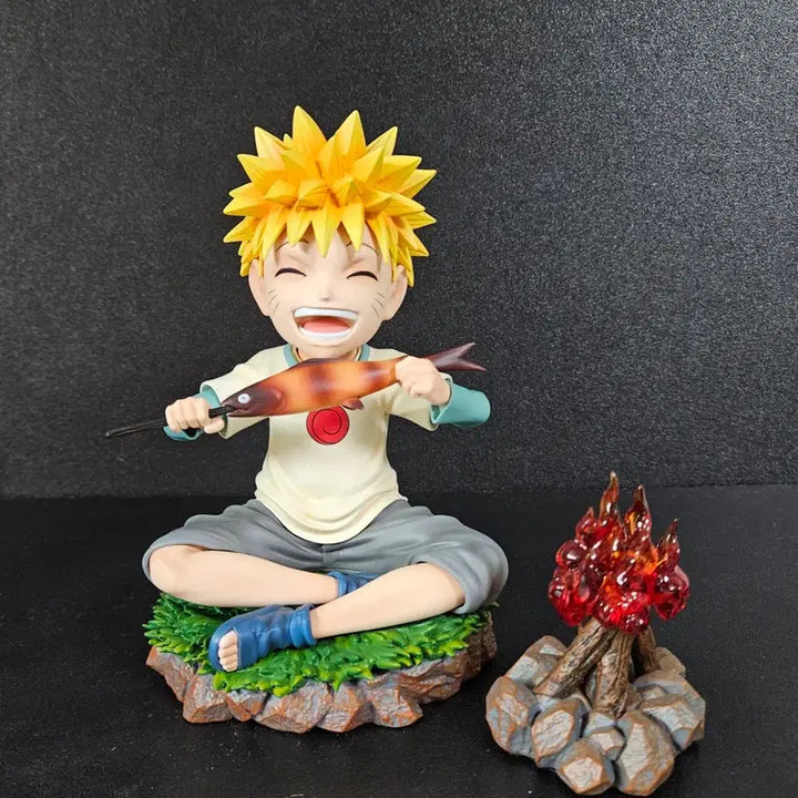 [BUNJANG] SAKURA Studio Naruto Sasuke Sakura Childhood Resin Figure Set / 나루토 SAKURA studio 나루토 사스케 사쿠라 유년기 레진 피규어