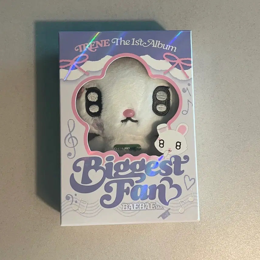 [BUNJANG] Red Velvet Irene Biggest Fan Plush Doll Album / 레드벨벳 아이린 biggest fan 비기스트팬 배배 인형 앨범 양도