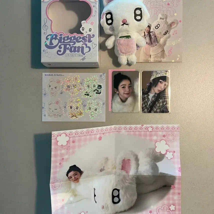 [BUNJANG] Red Velvet Irene Biggest Fan Plush Doll Album / 레드벨벳 아이린 biggest fan 비기스트팬 배배 인형 앨범 양도