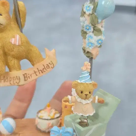 [BUNJANG] Cherished Teddies Happy Birthday Figurine / 체리쉬드테디즈