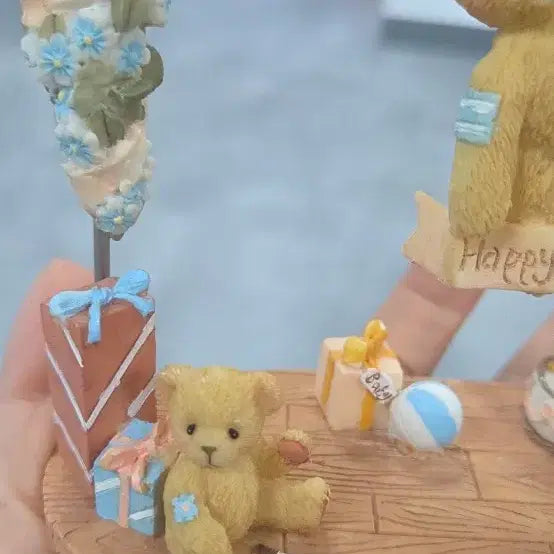 [BUNJANG] Cherished Teddies Happy Birthday Figurine / 체리쉬드테디즈