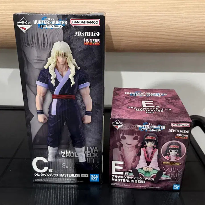 [BUNJANG] Hunter x Hunter Ichiban Kuji Silva &amp; Alluka Figure Set / 헌터X헌터 제일복권 실버+아르카 피규어 세트
