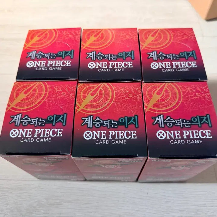 [BUNJANG] One Piece Inherited Will Card Pack (Shrink Removed) / 원피스 계승되는의지 카드 팩 팝니다(슈링크X)