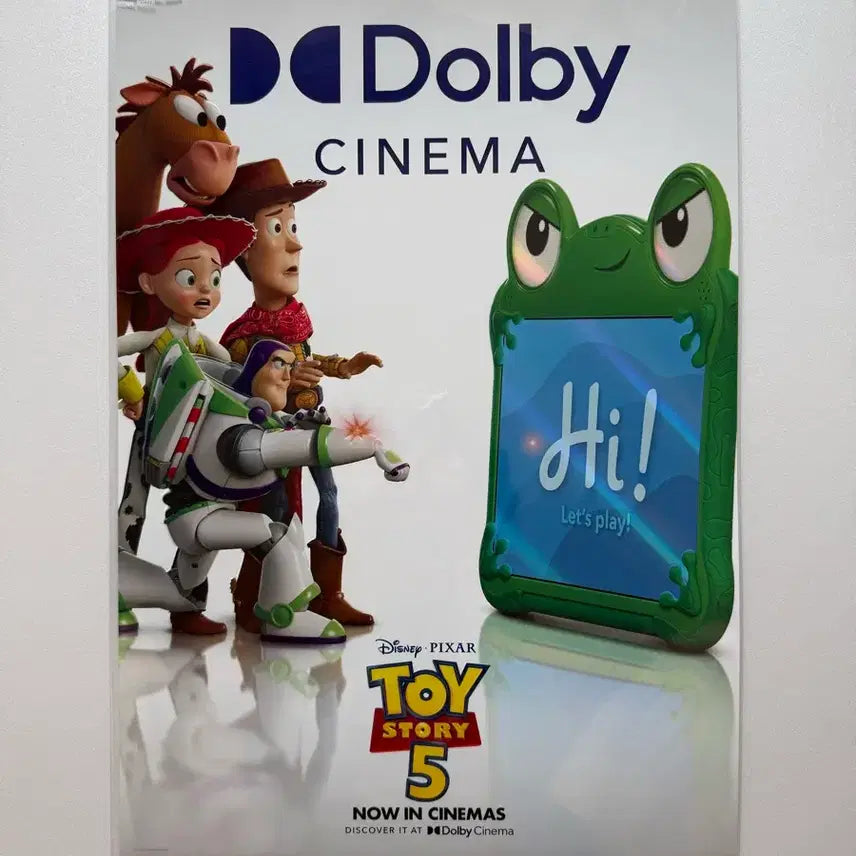 [BUNJANG] Megabox Toy Story 5 Dolby Cinema Poster / 메가박스 토이 스토리 5 돌비 포스터 판매합니다.