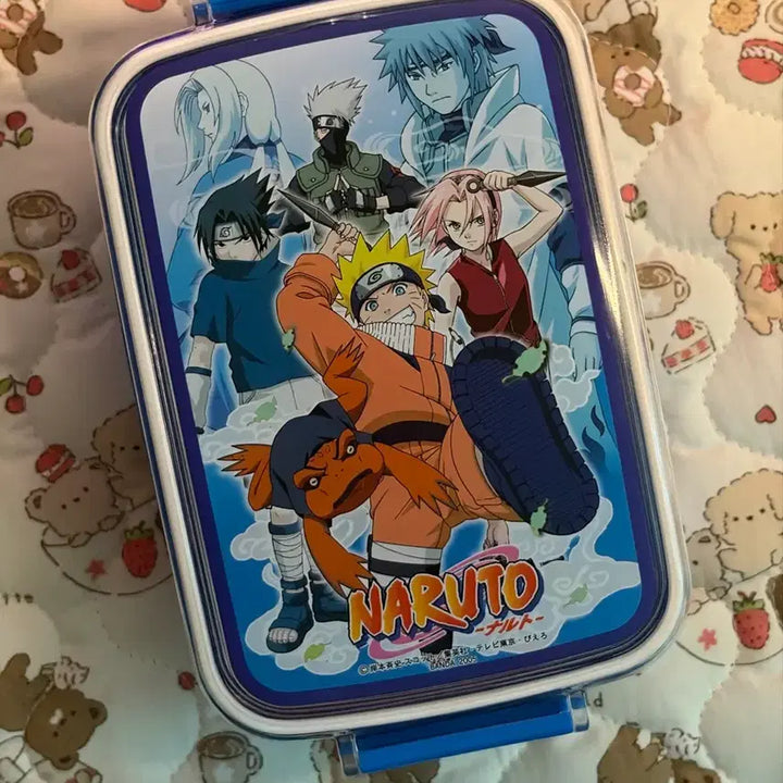 [BUNJANG] Naruto Lunch Box Container Vintage / 나루토 도시락통 소품함 보관함 고전 빈티지