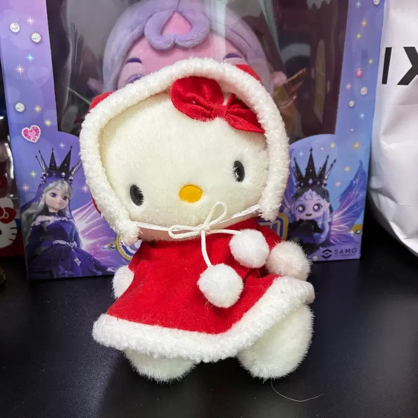 [BUNJANG] 1999 Hello Kitty Animated Christmas Figure / 99년 박수치면 움직이는 크리스마스 키티 고전키티