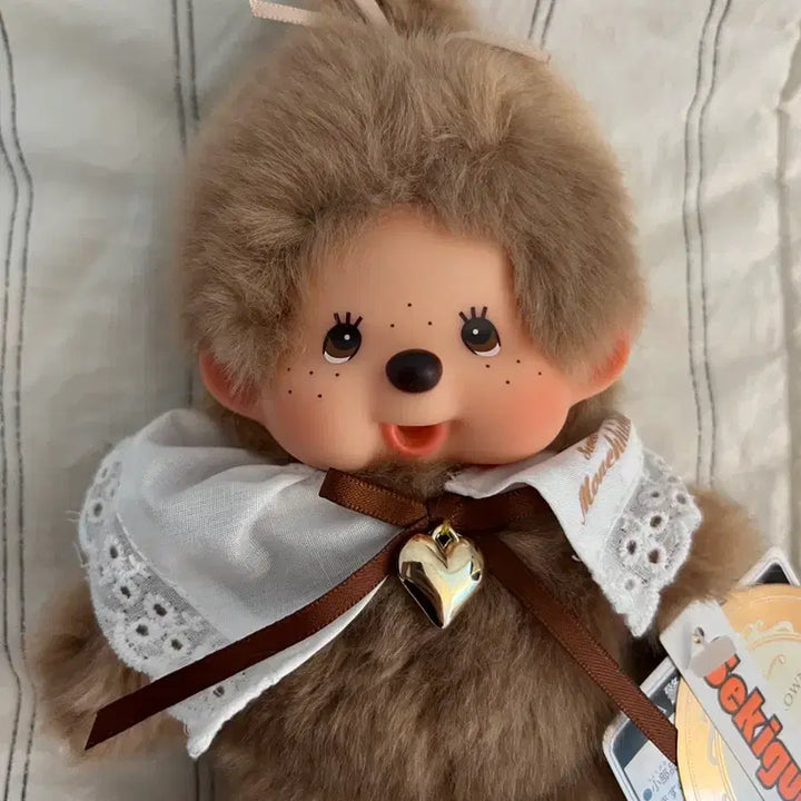 [BUNJANG] Sweet Brown Monchhichi Doll S / 스위트 브라운 몬치치 인형 s