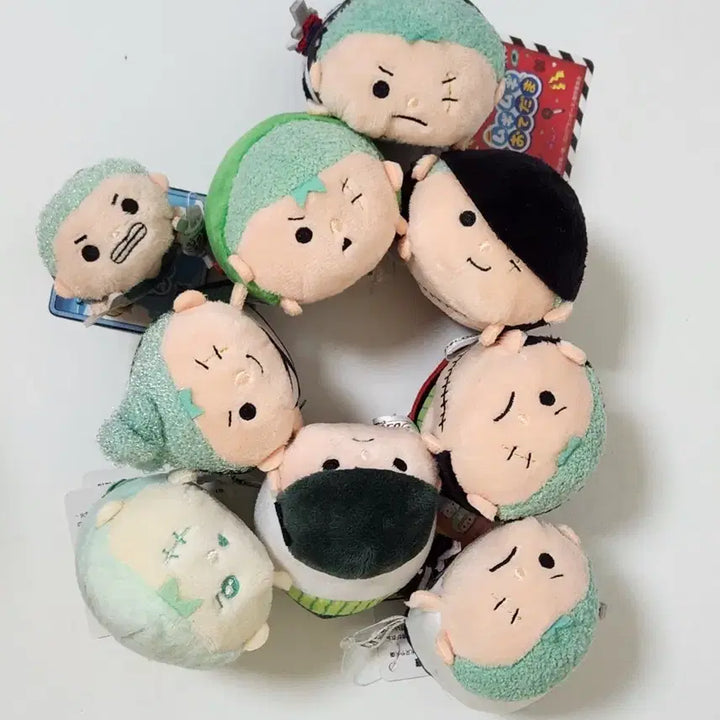 [BUNJANG] One Piece Roronoa Zoro Tsum Tsum Bundle Set / 원피스 롤로노아 조로 쯔무쯔무 일괄