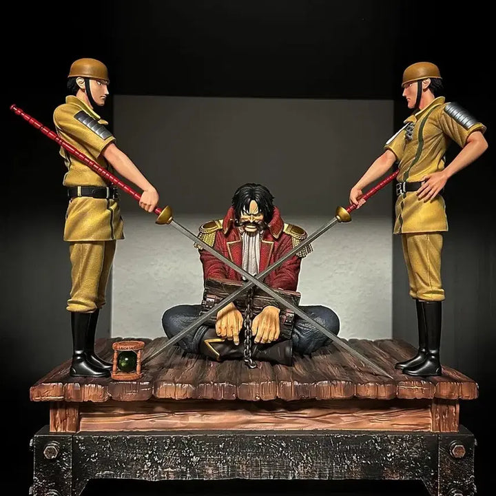[BUNJANG] BT STUDIO Roger Execution Stand Seated Figure / BT STUDIO 골D 로저 처형대 원피스 레진 피규어 좌상