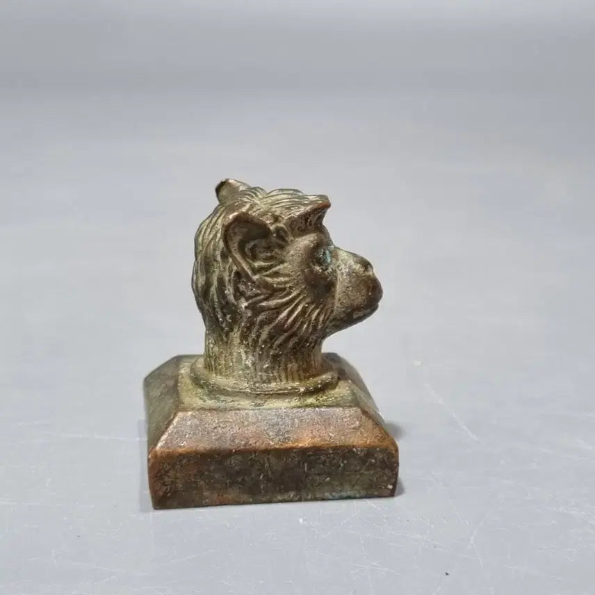 [BUNJANG] Antique Bronze Seal / 앤틱 청동 인장. 가로3.3 높이 4