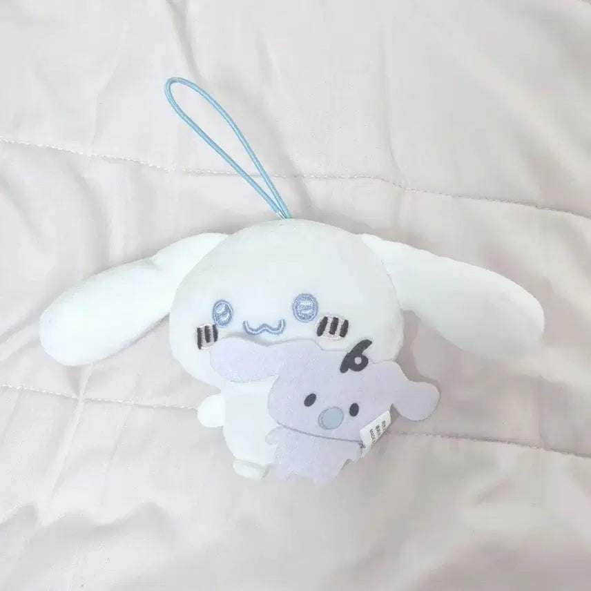 [BUNJANG] Cinnamoroll Plush Charm / 나가노 시나모롤 인형 누이 키링 비공굿