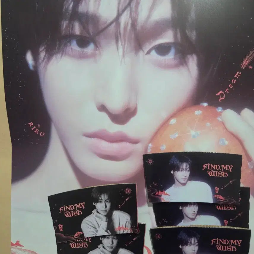 [BUNJANG] MEGA COFFEE RIKU Poster / 메가커피 RIKU 포스터