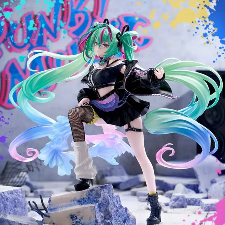 [BUNJANG] Hatsune Miku Punk Figure / 하츠네 미쿠 펑크 피규어