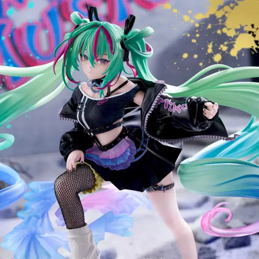 [BUNJANG] Hatsune Miku Punk Figure / 하츠네 미쿠 펑크 피규어