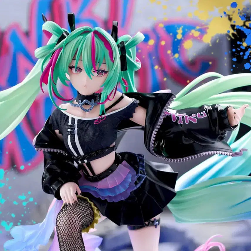 [BUNJANG] Hatsune Miku Punk Figure / 하츠네 미쿠 펑크 피규어