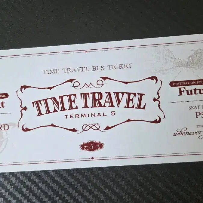 [BUNJANG] Stellive Time Travel Terminal 5 POB / 스텔라이브 Time Travel Terminal5 특전