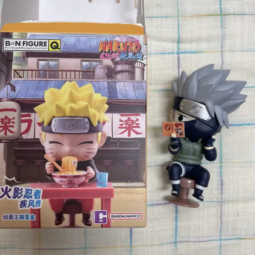 [BUNJANG] Naruto Ichiraku Ramen Kakashi Figure / 나루토 일락라멘 피규어 카카시