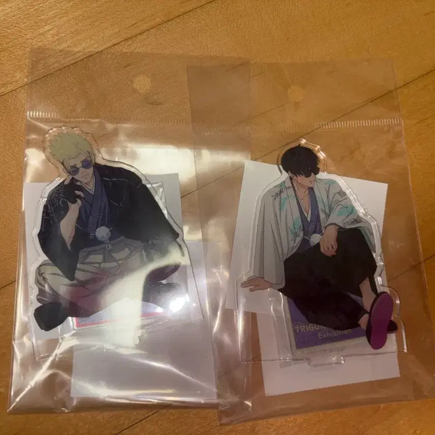 [BUNJANG] Trigun Stampede Vash the Stampede Vash Wolfwood New Year Acrylic Standee / 트라이건 스탬피드 밧슈 울프우드 신년 아크릴 스탠드 미개봉