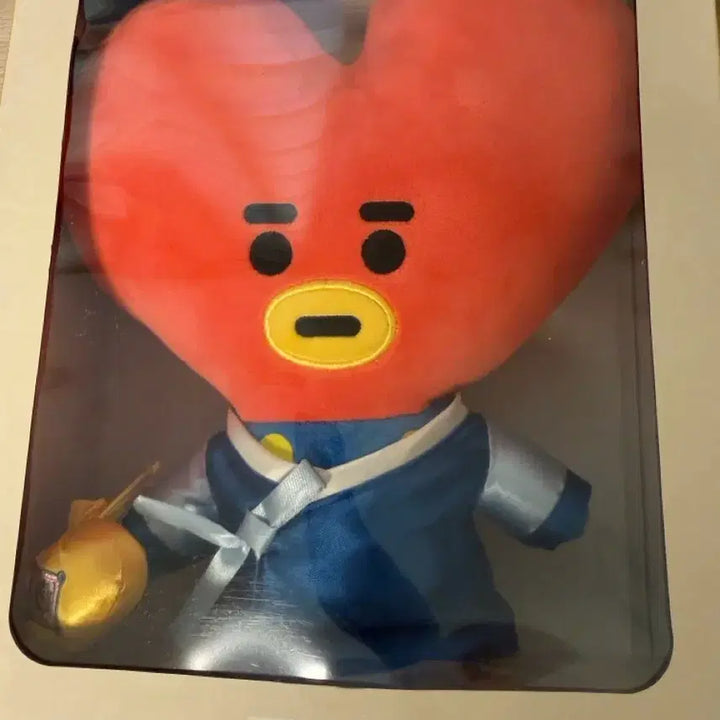 [BUNJANG] BTS V BT21 Tata Hanbok Costume Standing Doll / 방탄 BTS 뷔 BT21 타타 tata 한복 코스튬 스탠딩 인형