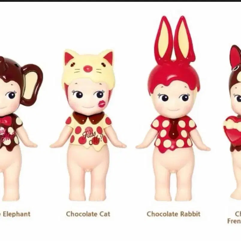 [BUNJANG] Sonny Angel 2020 Valentine Edition 4pc Set (Sealed) / 2020발렌타인 소니엔젤 4종 미개봉세트