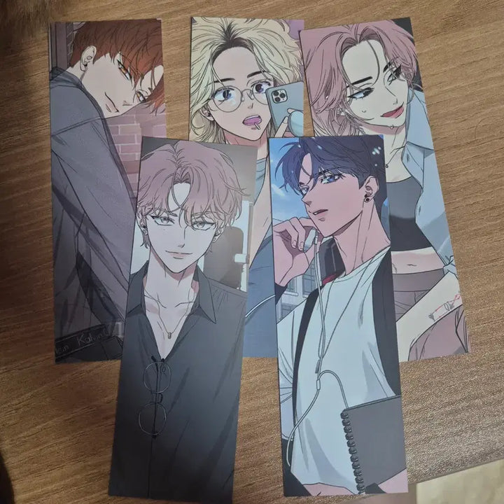 [BUNJANG] Sketch Byun Special Edition Bookmark Bundle Set (Excluding Han Jongwon, Do Baewoon) / 스케치 비온 특전 일괄 북마크 판매 (한종원,도백운x)