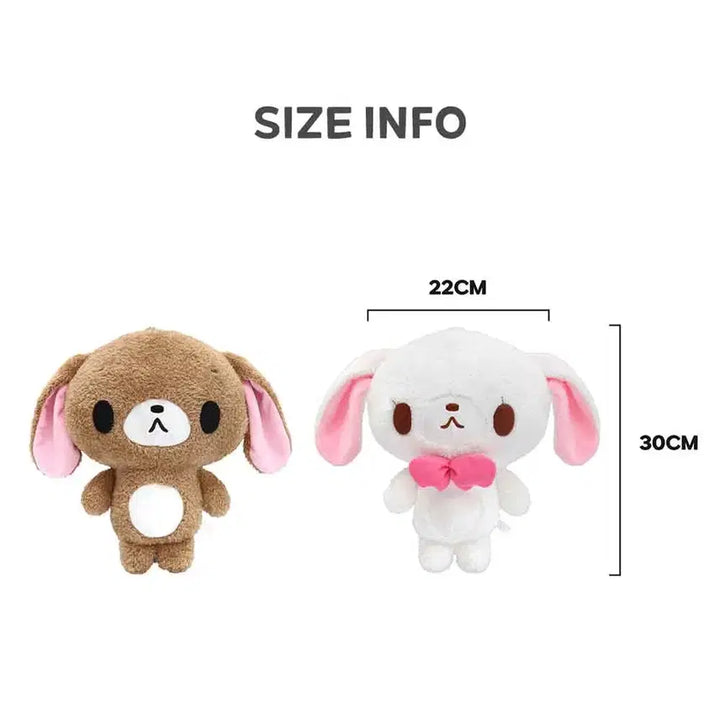 [BUNJANG] Sugar Bunnies Plush Doll 30cm Shirousa / 슈가바니즈 봉제인형 30cm 시로우사