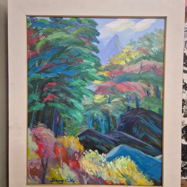 [BUNJANG] Bang Cheol-ho (1936-2018) Oil on Canvas Painting / 방철호(1936~2018) 캔버스 유채 작품