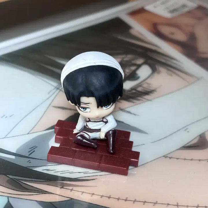 [BUNJANG] Levi Ackerman Mini Figure / <가장 인기 제품> 리바이 아커만 미니 피규어