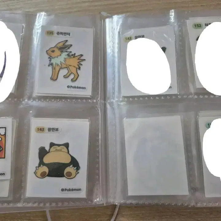 [BUNJANG] Pokemon Stickers / 띠부띠부씰판매