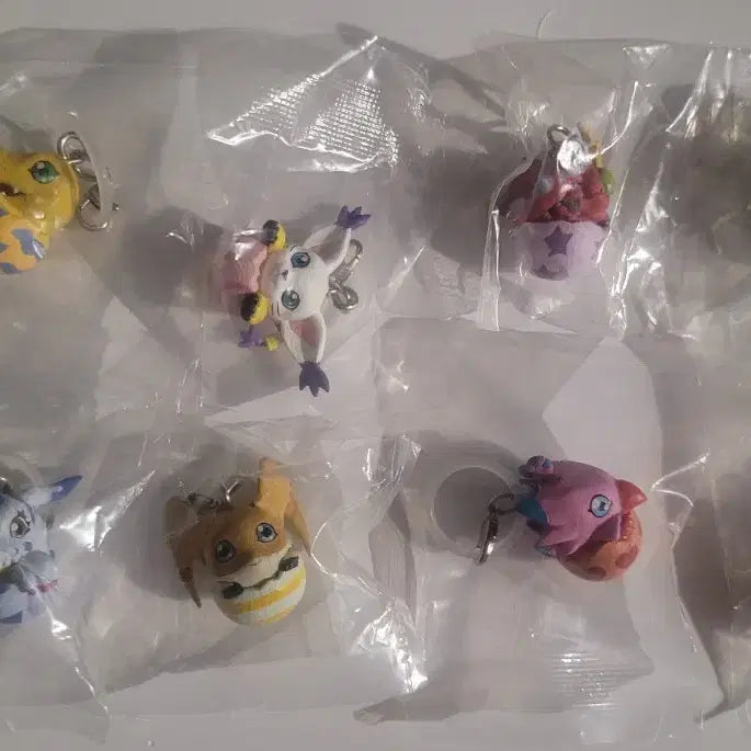 [BUNJANG] Bandai Digimon Adventure Mezurushi Gacha Series 1 Full Set (Unsealed) / 반다이 디지몬 어드벤쳐 메지루시 가챠 1탄 미개봉 풀세트