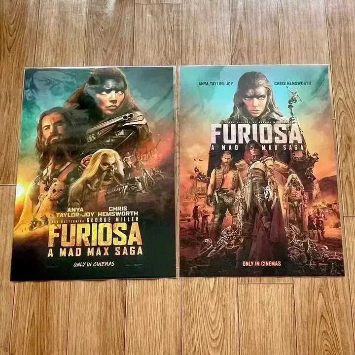 [BUNJANG] Mad Max: Fury Road A3 Hologram Poster &amp; Furiosa Art Card / 매드맥스 분노의도로 A3 포스터 홀로그램 퓨리로드 퓨리오사TTT아트카드