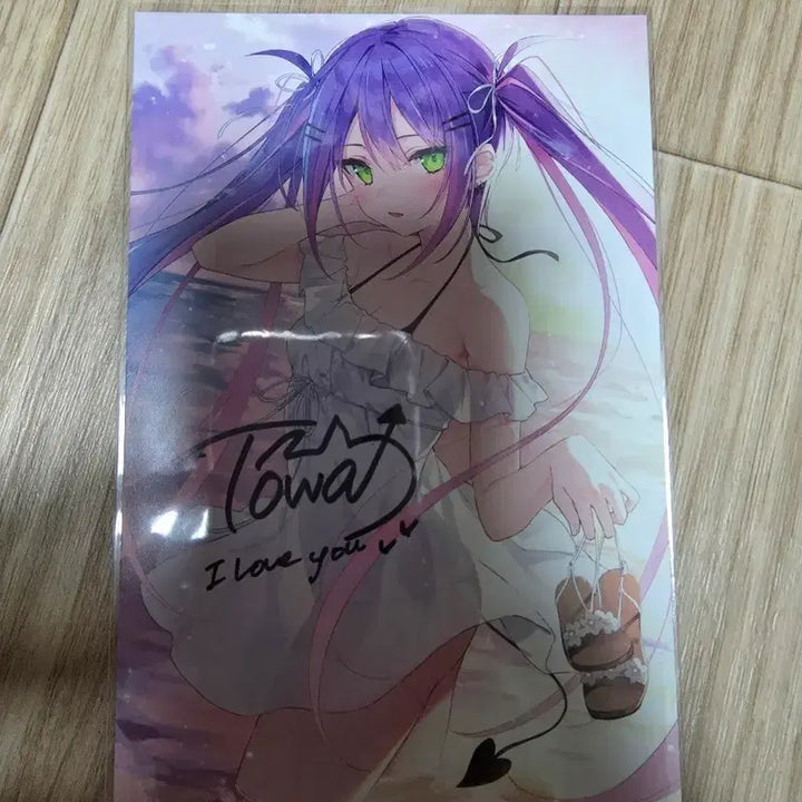 [BUNJANG] Hololive Tokoyami Towa 2020 Birthday Signed Acrylic Stand / 홀로라이브 토코야미 토와 2020 생일기념 친필싸인