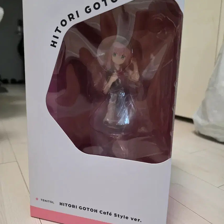 [BUNJANG] TENITOL Bocchi the Rock! Hitori Gotoh Cafe Style Ver. Figure (Sealed) / 미개봉) TENITOL 봇치더락 고토 히토리 카페 스타일 Ver. 피규어