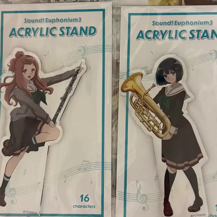 [BUNJANG] Sound! Euphonium Kenzaki Ririka &amp; Hisaishi Kanade School Uniform Winter Acrylic Stand / 울려라유포니엄 켄자키 리리카 히사이시 카나데 교복 동복 아크릴스탠드