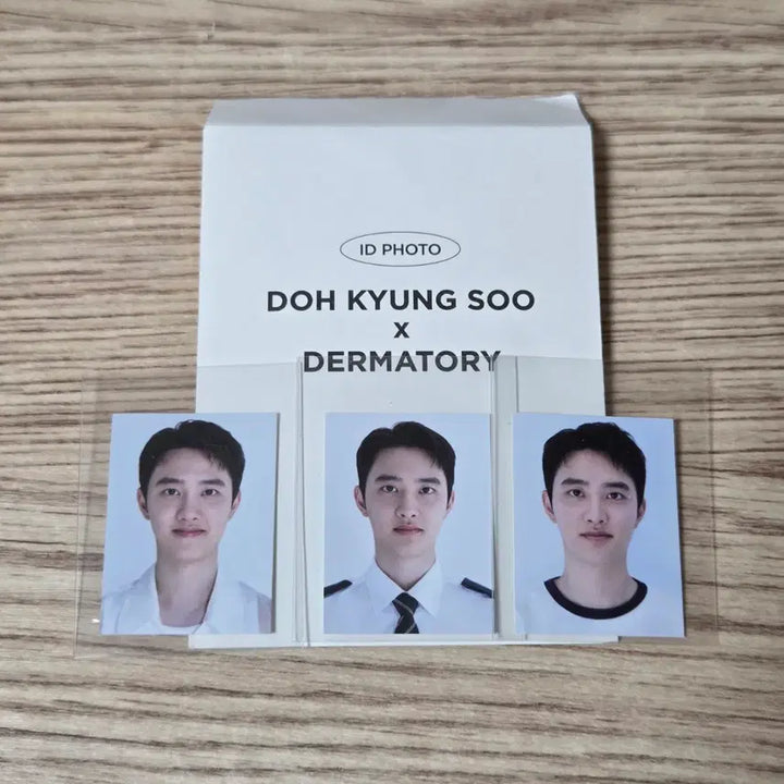 [BUNJANG] EXO D.O. (Do Kyungsoo) Thempertory Uniform ID Photo Bundle Set / (3장일괄) 도경수 더마토리 제복 증사 증명사진 엑소 디오