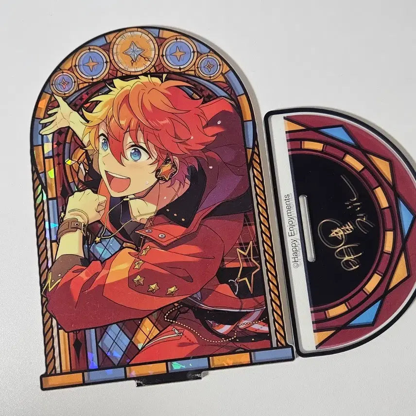 [BUNJANG] Ensemble Stars Subaru Akehoshi Stained Glass Acrylic Stand / 앙스타 스바루 스글 스테인드 글라스 아크릴