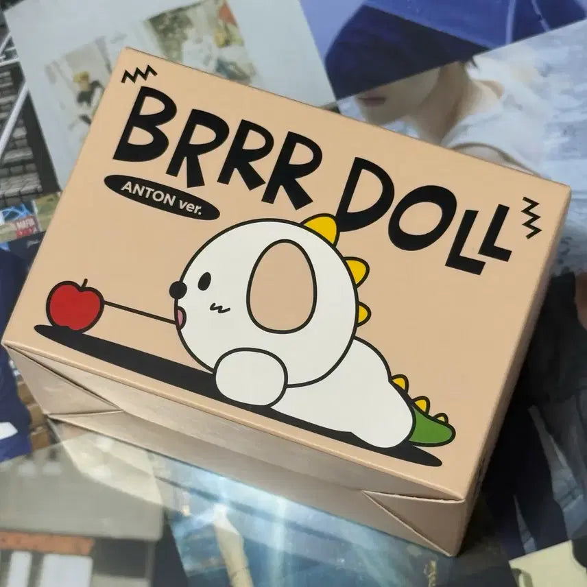 [BUNJANG] RIIZE Anton Brrr Doll Keychain Lucky Draw Eco Bag / 라이즈 앤톤 멍뇽이 브르르 인형 미개봉 양도 입장 특전 키링 럭드 에코백