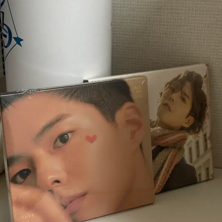 [BUNJANG] Park Bogum Official Lightstick + 2 Sealed Albums Set / 박보검 포레봉 + all my love (미개봉)