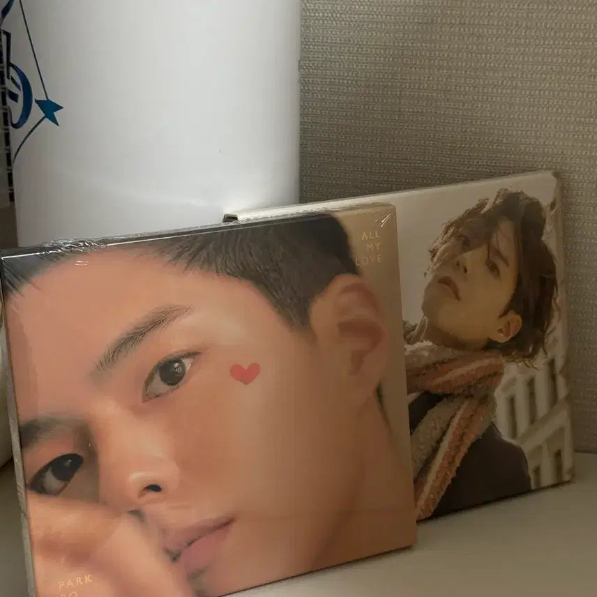 [BUNJANG] Park Bogum Official Lightstick + 2 Sealed Albums Set / 박보검 포레봉 + all my love (미개봉)