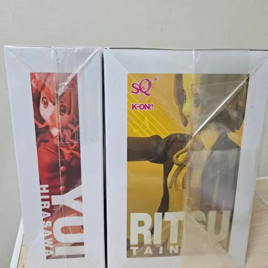 [BUNJANG] K-ON! SQ Figure Set (Guitar, Drums) - Ritsu, Yui / 케이온! SQ 피규어 2종 세트 (기타, 드럼)리츠.유이