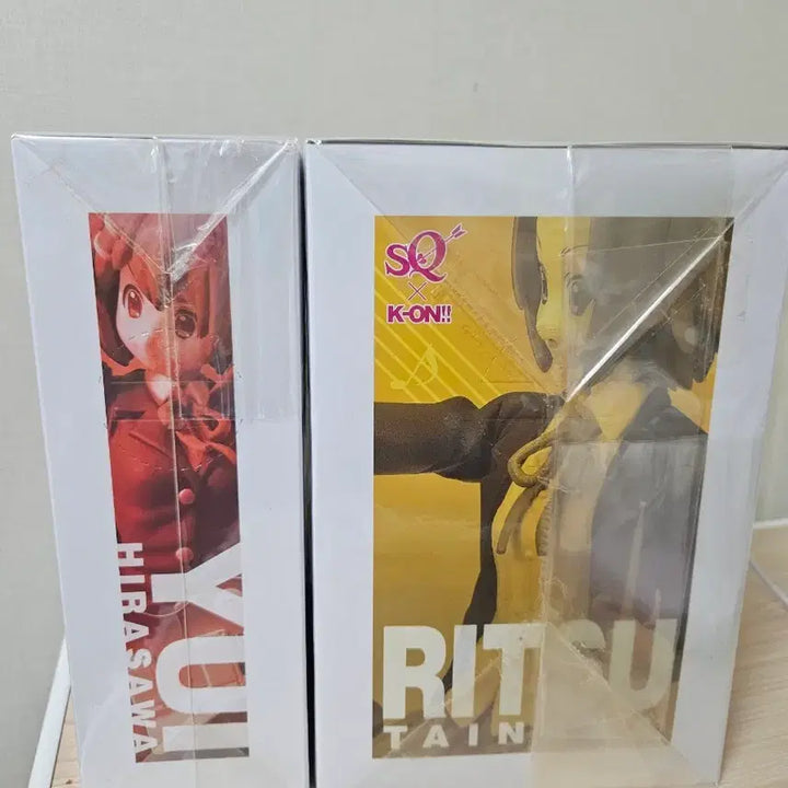 [BUNJANG] K-ON! SQ Figure Set (Guitar, Drums) - Ritsu, Yui / 케이온! SQ 피규어 2종 세트 (기타, 드럼)리츠.유이