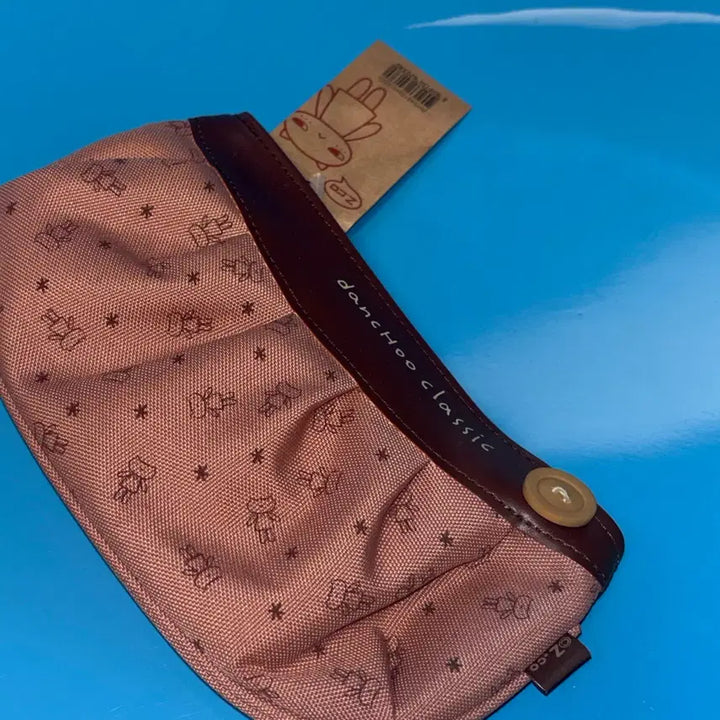 [BUNJANG] Mr. Key Button Cat Pouch / 고전문구 미스터케이 엠알케이 단추 고양이 필통 파우치