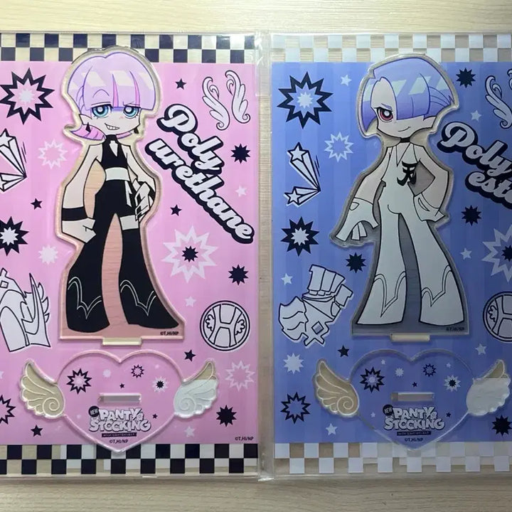 [BUNJANG] FANSYS Poly Brothers Acrylic Standee &amp; Postcard Bundle Set / [일괄] 팬스가 폴리 형제 아크릴+엽서