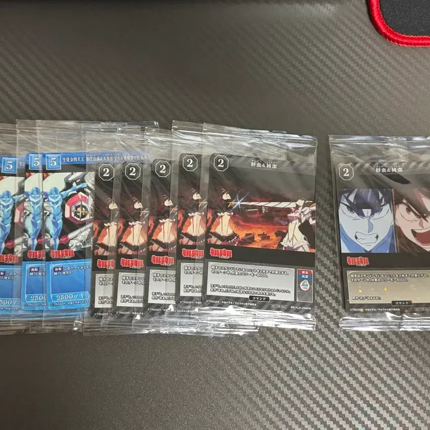 [BUNJANG] Build Divide Kill la Kill Trading Cards Bundle Set (10 Boxes) / 빌디바이드 킬라킬 10박스 분량 일괄판매